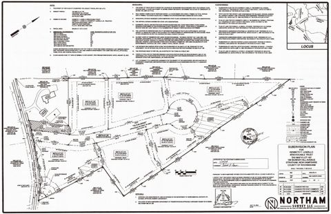 First page of site plan.